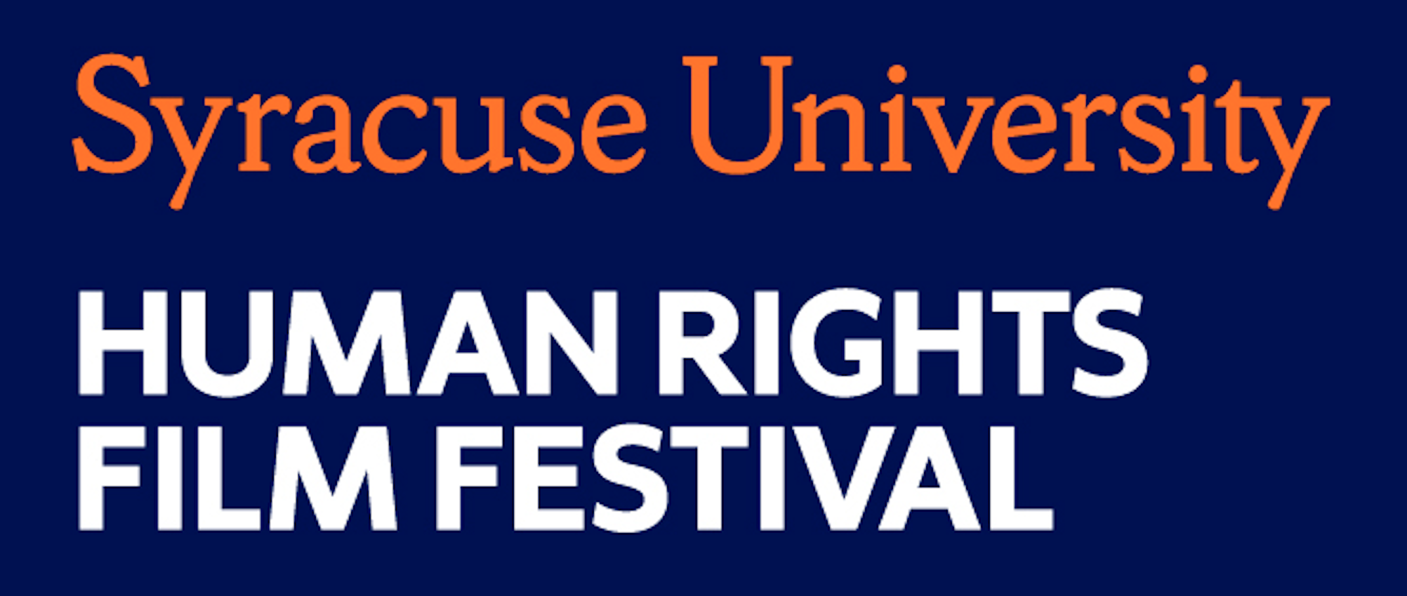 Syracuse University Human Rights Film Festival